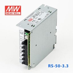 Alimentator: pulsatoriu modulară 33W 3,3VDC 99x97x36mm 10A RS-50-3.3