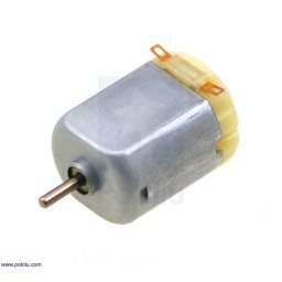 Motor: DC fără angrenaj 3VDC Arb.pe două feţe: nu 800mA POLOLU-1117