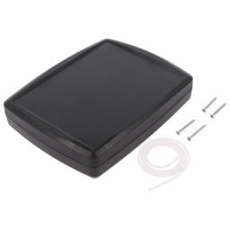 Carcasă: universală X:144mm Y:184mm Z:38mm ABS neagră IP65 Z-124H