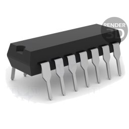 Amplificator operaţional 4MHz 3,5÷18V Canale: 4 DIP14