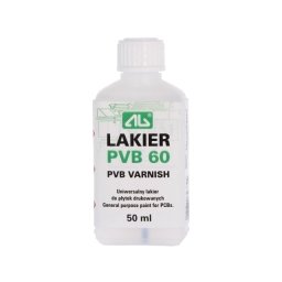 Lac transparent pentru cablaje, lichid 50ml, Temp: -50÷150°C