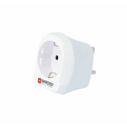Adaptor priza EU -UK Skross pentru cei calatoresc in tari care folosesc priza standard englez