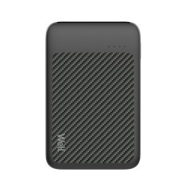 Acumulator extern powerbank 5000mAh 2.1A negru Well, Cod EAN: 5948636035766