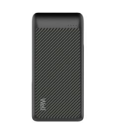 Acumulator extern powerbank 20000mAh 2.1A negru Well