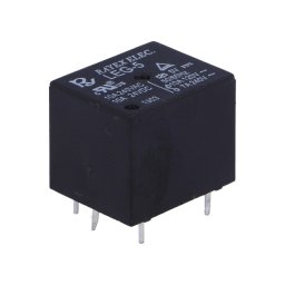 Releu electromagnetic SPDT Ubobină: 5VDC 10A/120VAC 10A/24VDC