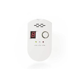 Detector NEDIS DTCTG10CWT GPL, gaz natural și gaz cărbune