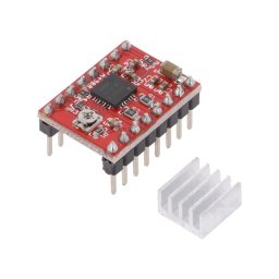 Controlor de motor pas cu pas A4988 1,7A putere: 8÷30V