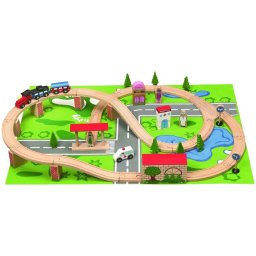 Linie de tren cu 50 articole