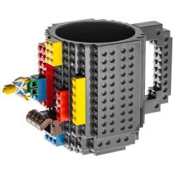 Cană Gadget Master Block Mug Gri - Un mod inovativ de a-ți păstra băutura preferată caldă sau rece