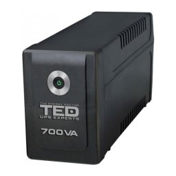 UPS 700VA/400W LED Line Interactive AVR 2 schuko TED Electric TED003966