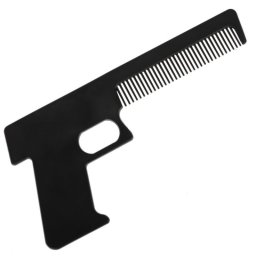 Pieptene cu profil de pistol