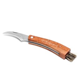 Cuțit curbat pentru ciuperci cu perie un must have pentru toți iubitorii de de ciuperci