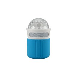 Boxa Portabila Bluetooth Cu Led Rgb Astro + Huse De Schimb 4 Culori