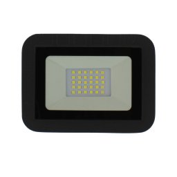 proiector led 20w 1800lm ip65 6500k negru, well