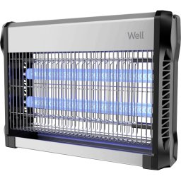 aparat electric impotriva insectelor cu lumina uv, 20w, 80mp, 220-240v, 50hz, well