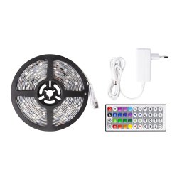 banda led well smd5050 rgb digital 24v 30led/m 5m cu driver 24w