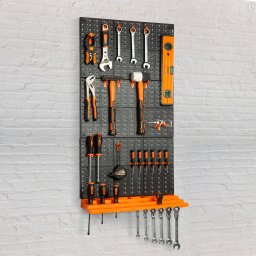 panou organizator de scule, de perete, 50 x 33 cm