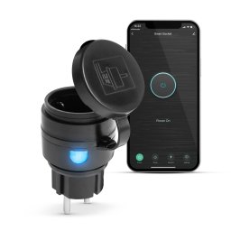 priza inteligenta pentru exterior wi-fi - ipx4 - amazon alexa, google home, siri, ifttt