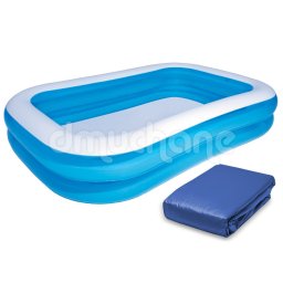piscina gonflabila de familie 262 x 175 x 51 cm bestway 54006 + capac