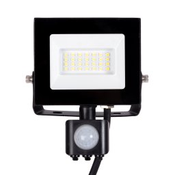 proiector senzor led slim 20w seria 5, negru, novelite