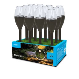 lampa solara led lumina calda 43cm set 12 bucati modee