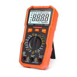 multimetru digital maxwell mx25221cu tester baterie + functie lumina de lucru