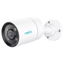 Camera IP Reolink, 2K 4MP, PoE, Lumina alba, Detectie persoana/animal companie/vehicul, Microfon, Difuzor - ColorX Series P320X