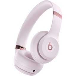 Casti On-Ear Beats Solo 4, Wireless, Bluetooth, Autonomie 50 ore, Cloud Pink