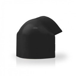 Unghi exterior canal cablu pentru CMDT3312BK500 si CMDT3312BK1500 Negru, Nedis CMDT3301BK