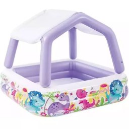 Intex: Piscină pentru copii cu parasolar - 157 x 157 x 122 cm