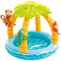 Intex:Piscină gonflabilă pentru copii cu design Tropical