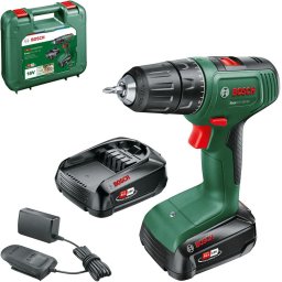 Mașină de găurit 18V-40 2x Li-ion baterie 2.0Ah Verde/Negru