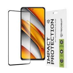 Folie pentru Xiaomi Mi 11i / Poco F3 - Techsuit 111D Full Cover / Full Glue Glass - Black