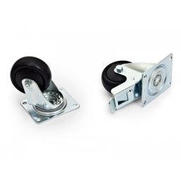 TRITON Set 4 roti (2 roti cu frana), incarcare maxima 800kg (RAX-MS-X81-X1)