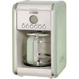 Cafetiera cu filtru Ariete 1342.GR Vintage, verde pastel