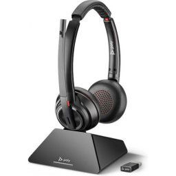 Casti cu microfon Poly Plantronics Savi 8220 UC, Black