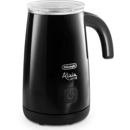 Aparat pentru spumare lapte De'Longhi EMF2.BK, 250 ml, Functie incalzire lapte, Baza rotativa, Negru
