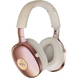 Casti bluetooth, Marley, Alb/Roz (EM-JH151-CP)
