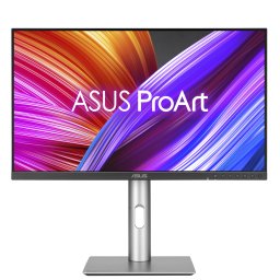 Monitor IPS LED ASUS ProArt 23.8" PA24ACRV, QHD (2560 x 1440), HDMI, DisplayPort, Boxe, Pivot, 75 Hz, Argintiu