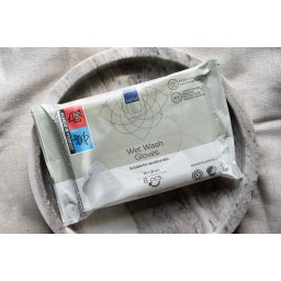 ABENA Manusi umede pentru spalarea corpului, 8 buc.