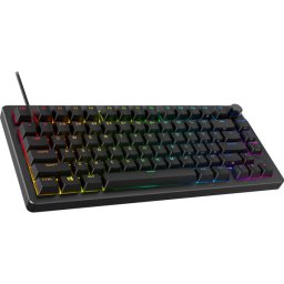 Tastatura Gaming Mecanica HyperX Alloy Rise 75, iluminare RGB, layout US, HyperX Linear Switch, Negru