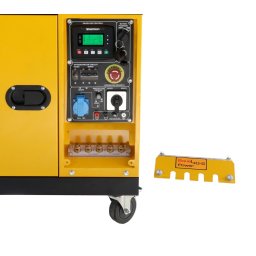 YDE8600TA-TA3 V2 Generator insonorizat 7.5kVA, 3000rpm, dual, diesel, pornire electrica, Galben