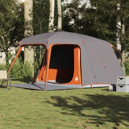 Cort de camping cu dom veranda pentru 5 persoane, impermeabil GartenMobel Dekor