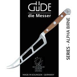 Güde Alpha Cheese Knife 15 cm Pear Wood