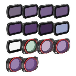 Set 14 filtre obiectiv (ND, CPL, Star) pentru DJI Osmo Pocket 3, cod 35798
