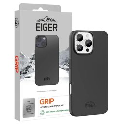 Husa Eiger Grip - Husă telefon - compatibil cu Apple iPhone 16 Pro Max - culoare Negru