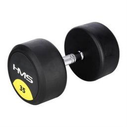 Gantera HG PRO 17-66-165, 35 kg, Negru/Argintiu
