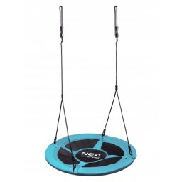 Leagan tip cuib pentru copii XXL 95 cm 150 kg Neo-Sport 1002 Turcoaz