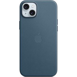 Husa FineWoven Case with MagSafe pentru iPhone 15 Plus, Pacific Blue