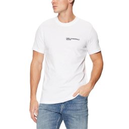 KARL LAGERFELD M T-Shirt Klj Slim Ss A1M17003 100 white